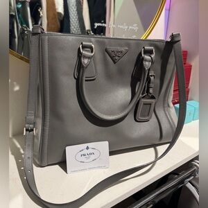 Prada Medium Saffiano Leather Double